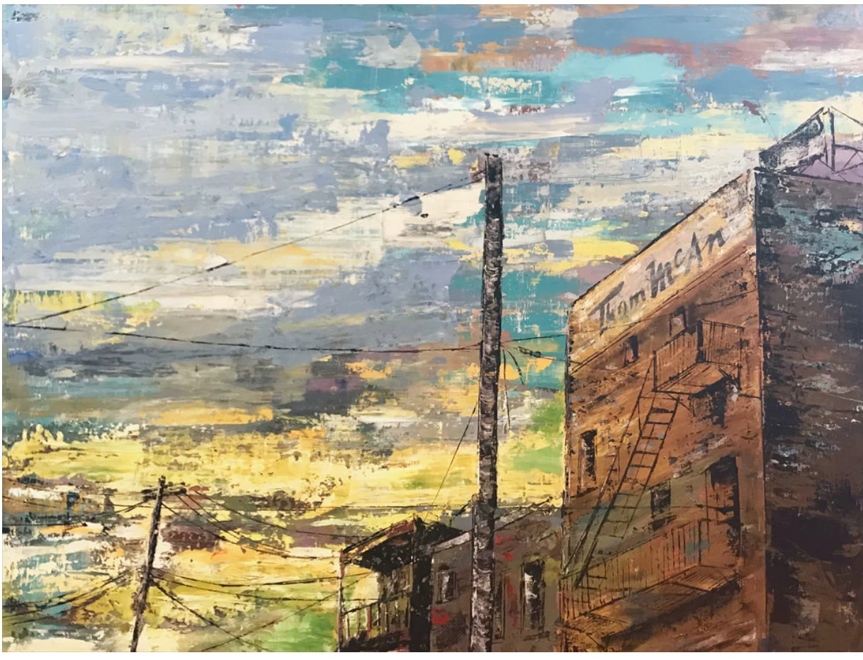 Painting 8 in the Architectural series