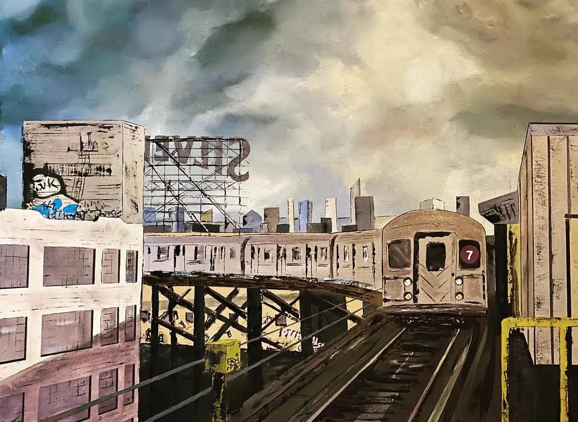 Painting 10 in the Architectural series