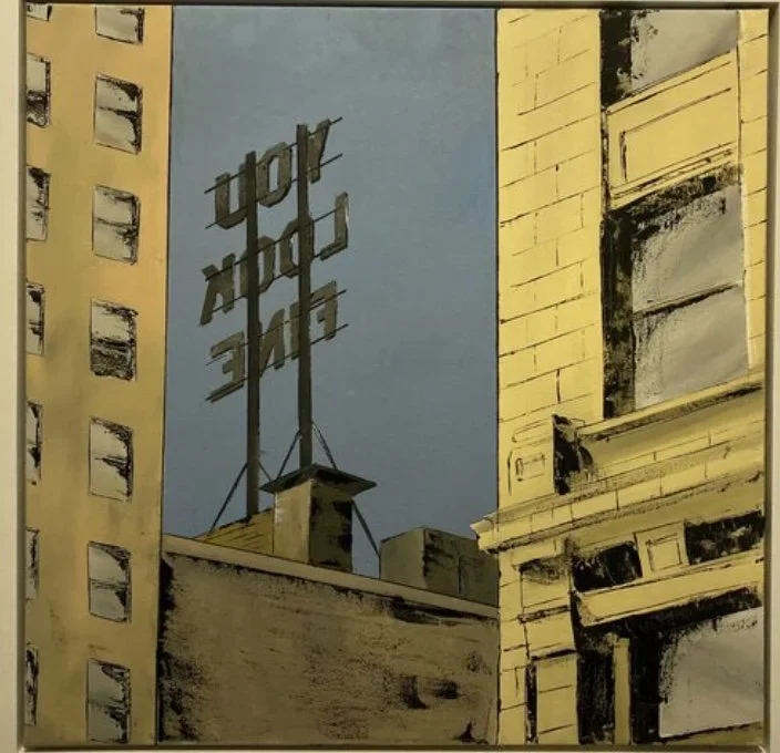 Painting 17 in the Architectural series