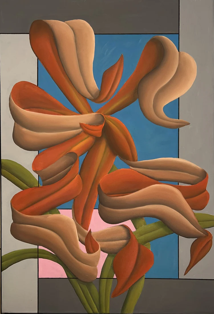 Painting 2 in the Nature vs Nature series