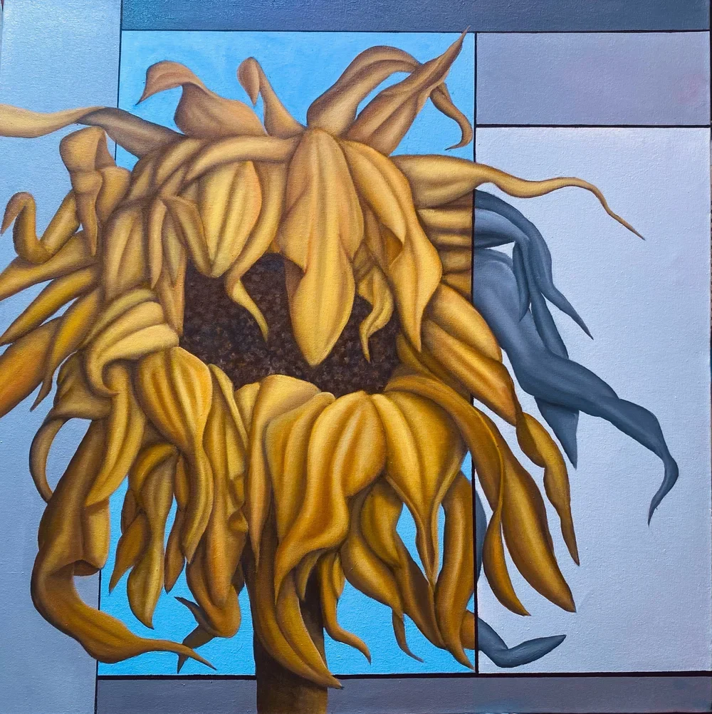 Painting 3 in the Nature vs Nature series