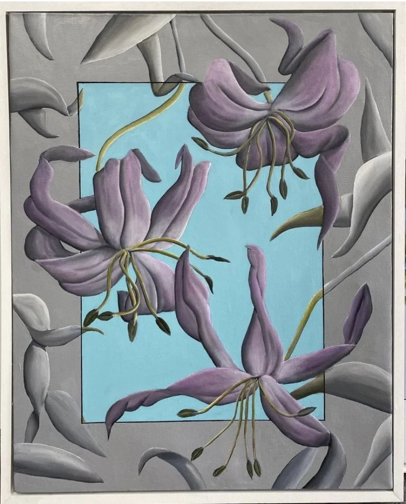 Painting 5 in the Nature vs Nature series