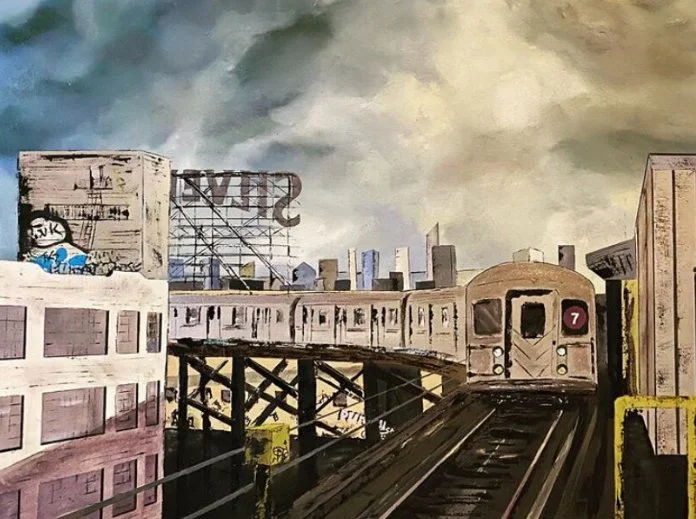 Painting 8 in the New York series